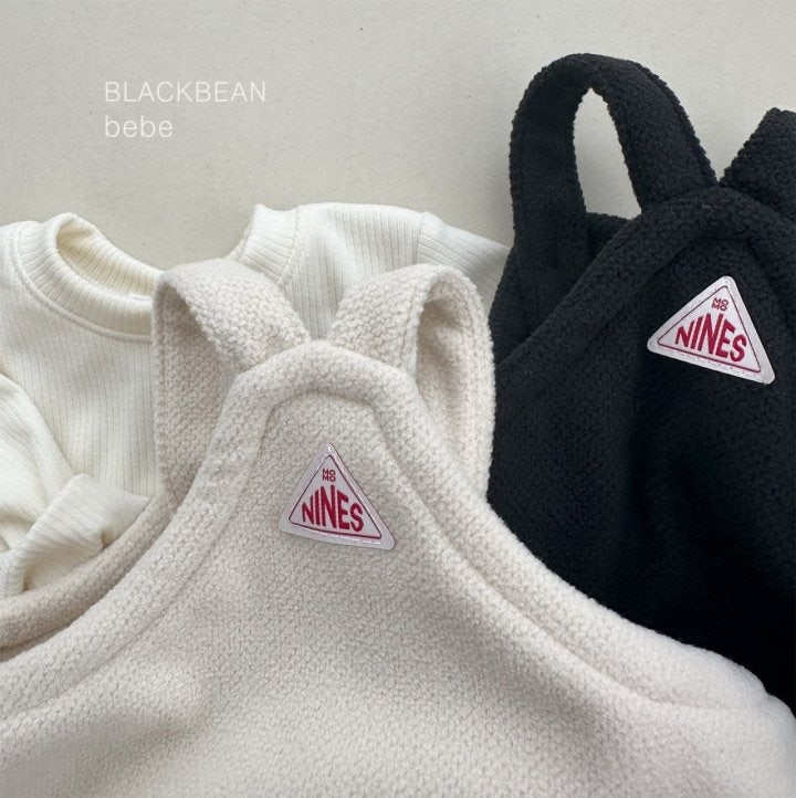 Black Bean - Korean Baby Fashion - #babyboutique - Woody Overalls Bebe Set - 10