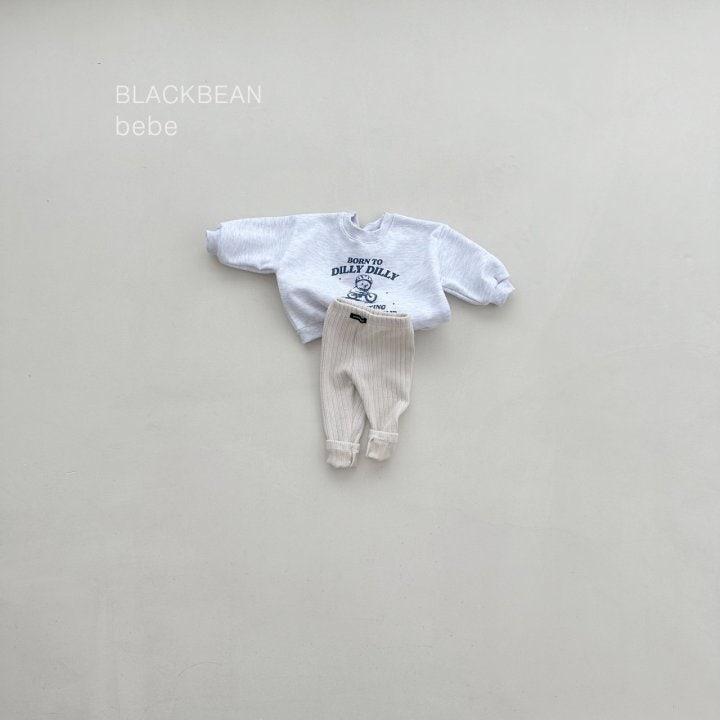 Black Bean - Korean Baby Fashion - #babyboutique - Dilly Bebe Sweatshirt - 6