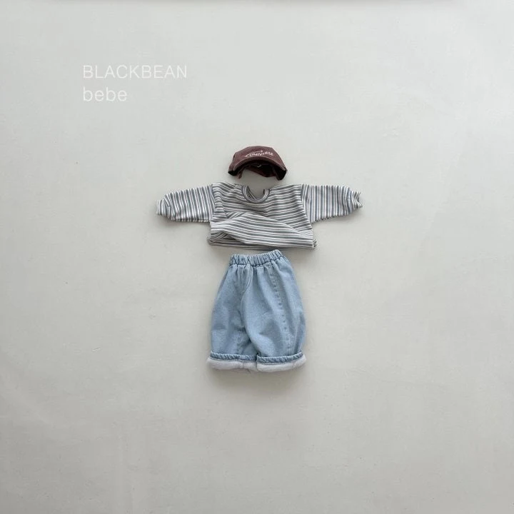 Black Bean - Korean Baby Fashion - #babyboutique - Saint Bebe Tee - 5