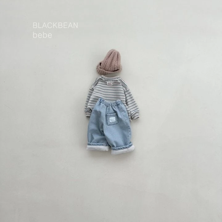 Black Bean - Korean Baby Fashion - #babyboutiqueclothing - Slope Bebe Pants - 6