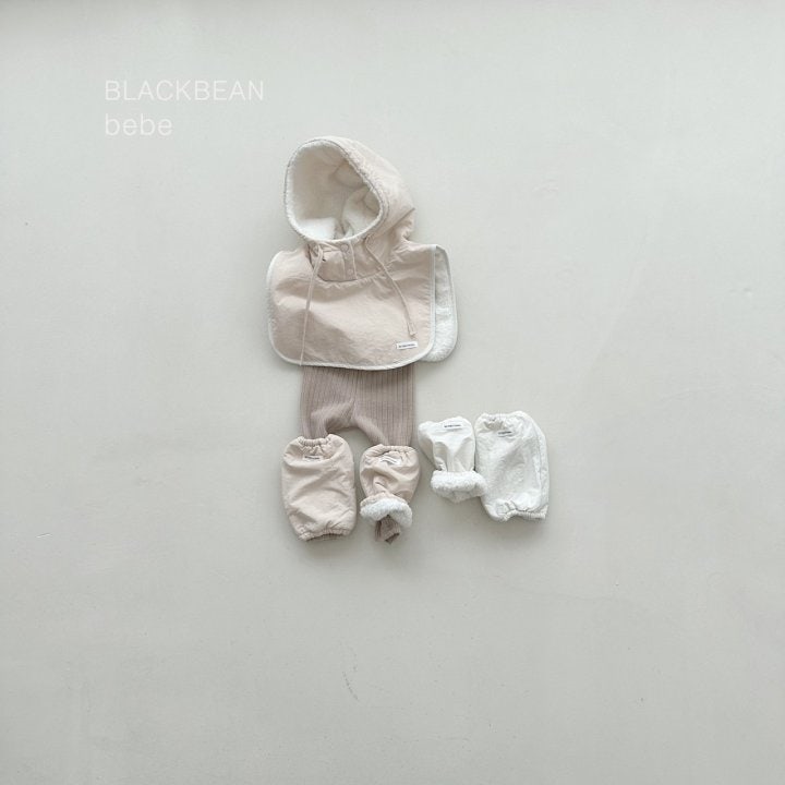 Black Bean - Korean Baby Fashion - #babyclothing - Baba Bebe Padded Arm Warmers - 3