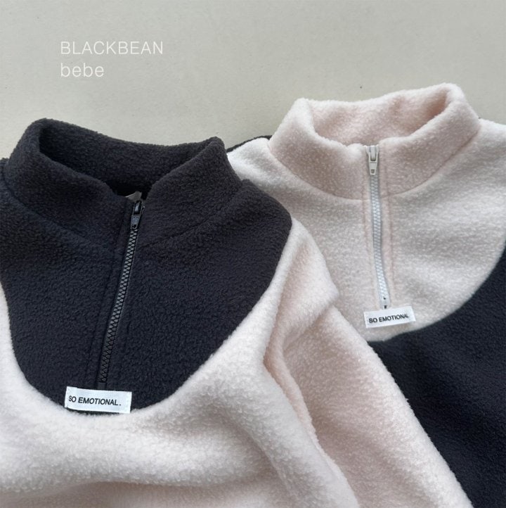 Black Bean - Korean Baby Fashion - #babyclothing - Wolf Bebe Zip-up Tee - 11