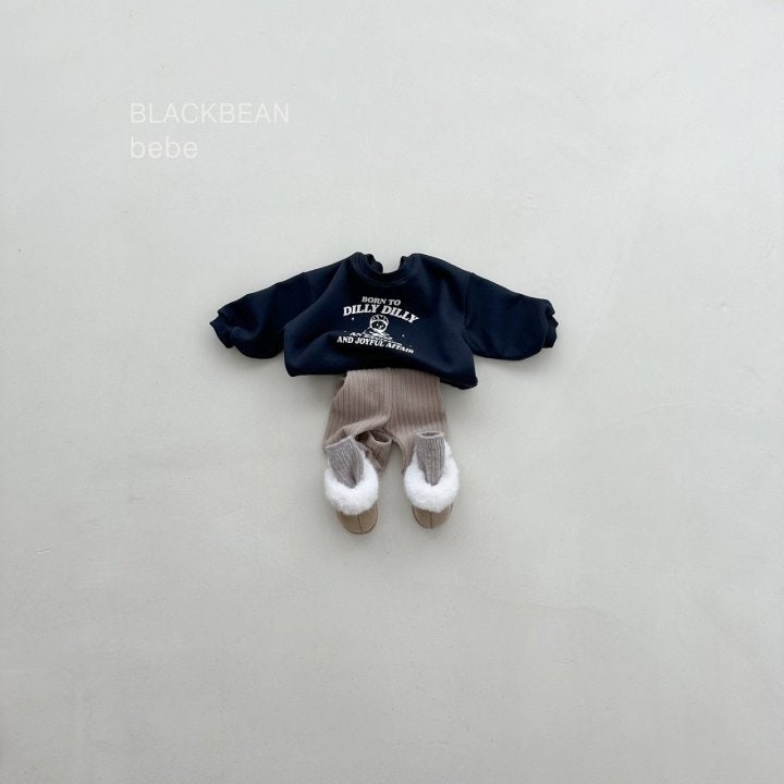 Black Bean - Korean Baby Fashion - #babyclothing - Dilly Bebe Sweatshirt - 9