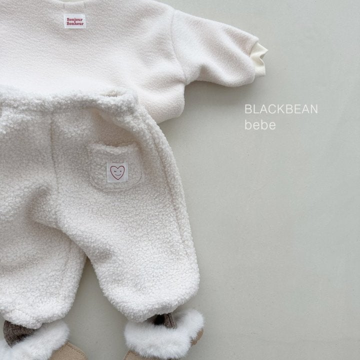 Black Bean - Korean Baby Fashion - #babyfashion - Poodle Bebe Pants - 9