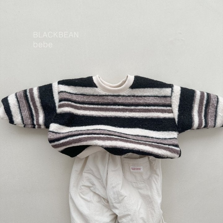 Black Bean - Korean Baby Fashion - #babyfashion - Mongle Bebe Sweatshirt - 7