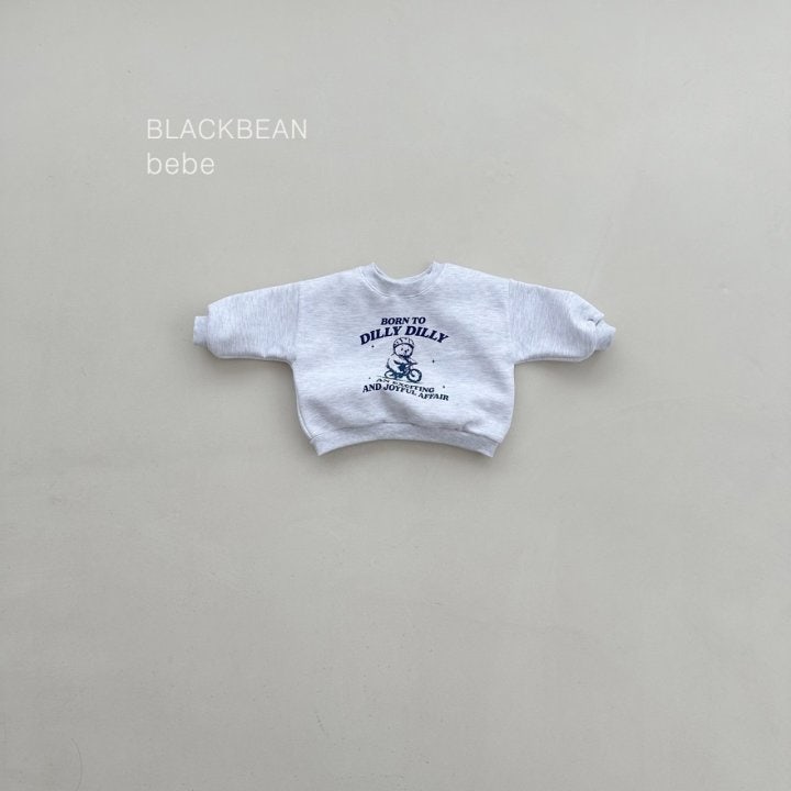 Black Bean - Korean Baby Fashion - #babyfashion - Dilly Bebe Sweatshirt - 10