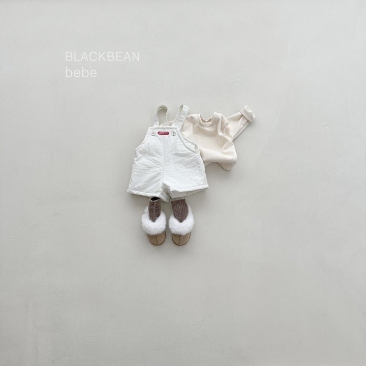Black Bean - Korean Baby Fashion - #babyfashion - Leaf Bebe Overall Set - 6
