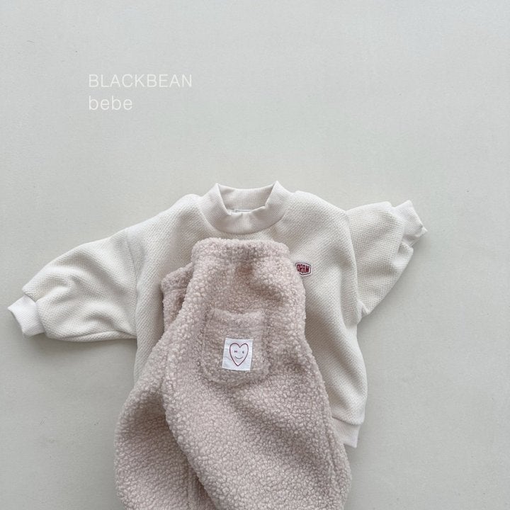 Black Bean - Korean Baby Fashion - #babyfever - Poodle Bebe Pants - 10