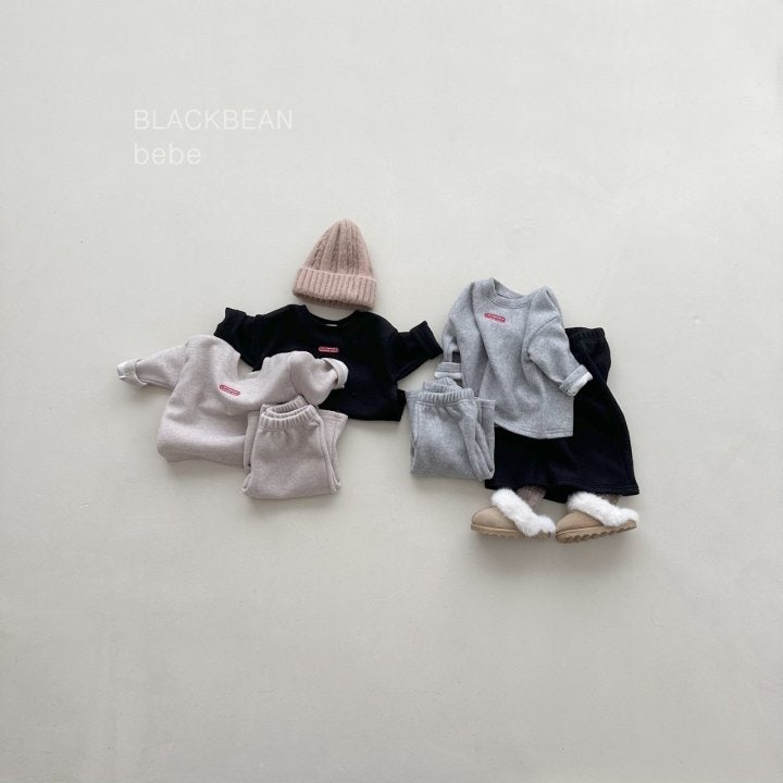 Black Bean - Korean Baby Fashion - #babyfever - River Bebe Set - 4