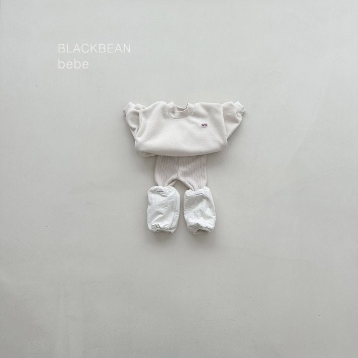 Black Bean - Korean Baby Fashion - #babylifestyle - Baba Bebe Padded Arm Warmers - 7