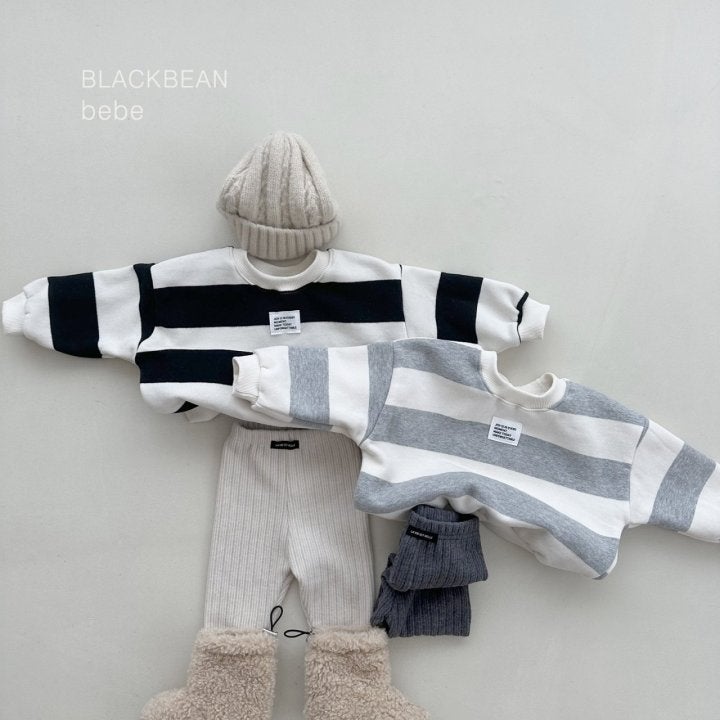 Black Bean - Korean Baby Fashion - #babyootd - Luxe Bebe Sweatshirt - 5