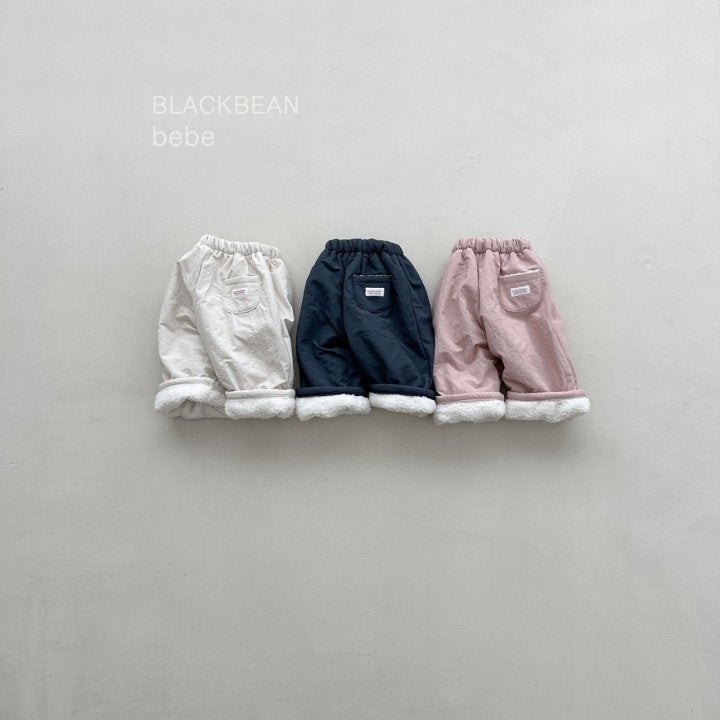 Black Bean - Korean Baby Fashion - #babyoutfit - Slushy Bebe Pants - 2