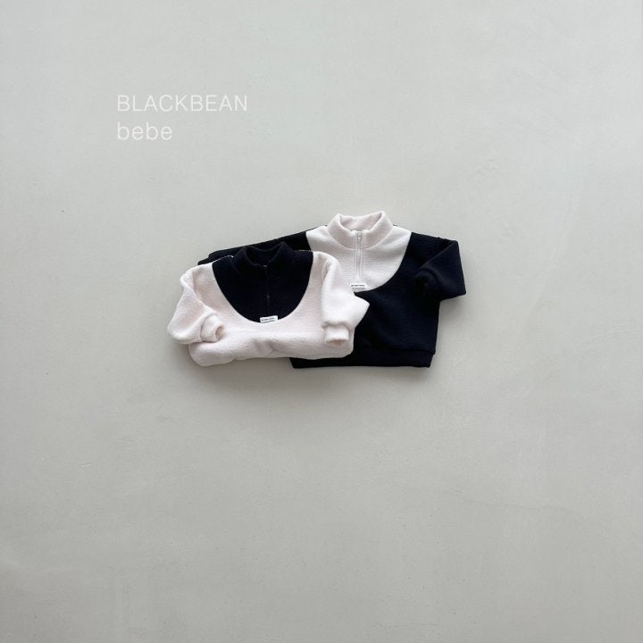 Black Bean - Korean Baby Fashion - #babyoutfit - Wolf Bebe Zip-up Tee - 3