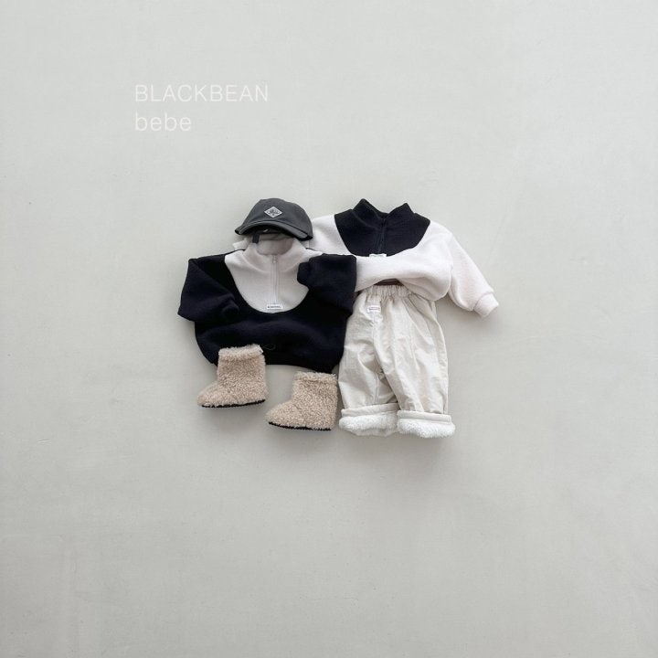 Black Bean - Korean Baby Fashion - #babyoutfit - Wolf Bebe Zip-up Tee - 4