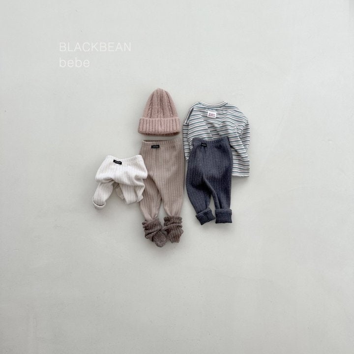 Black Bean - Korean Baby Fashion - #babyoutfit - Oran Bebe Leggings - 4