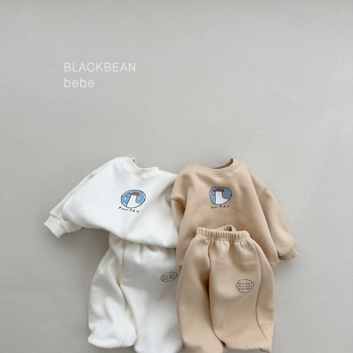 Black Bean - Korean Baby Fashion - #babyoutfit - Day Bebe Set - 4