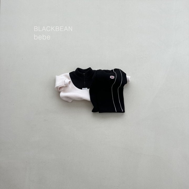 Black Bean - Korean Baby Fashion - #onlinebabyboutique - Wolf Bebe Zip-up Tee - 6