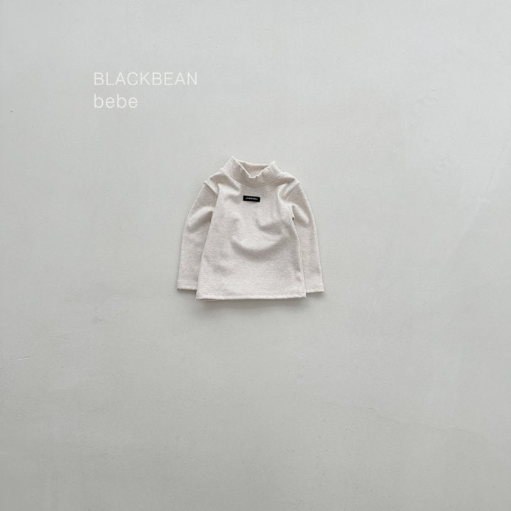 Black Bean - Korean Baby Fashion - #onlinebabyshop - Peach Turtleneck Bebe Tee - 11