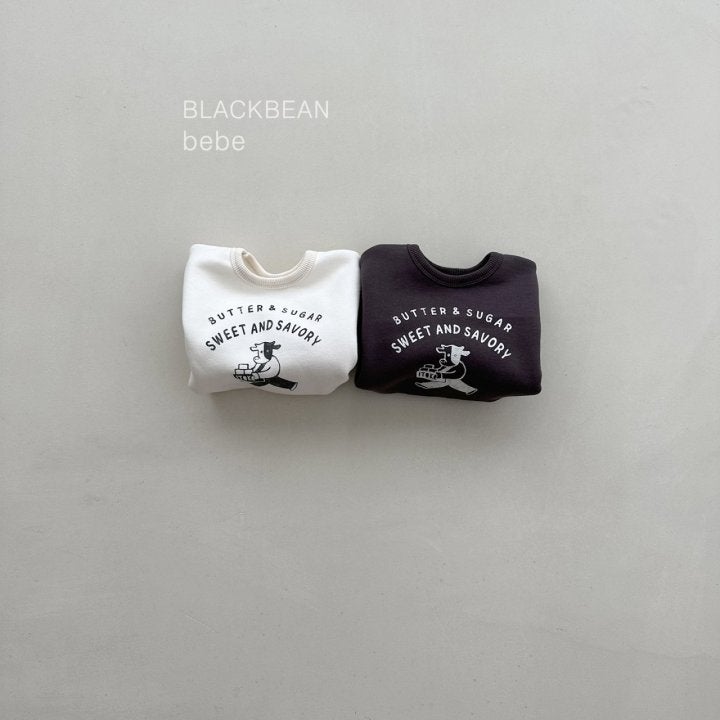 Black Bean - Korean Baby Fashion - #onlinebabyboutique - Cow Bebe Tee - 4