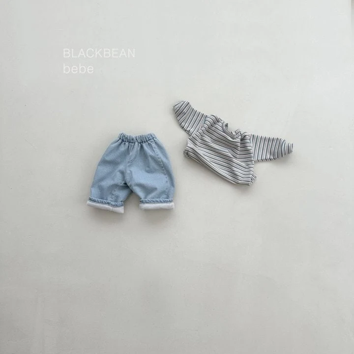 Black Bean - Korean Baby Fashion - #onlinebabyshop - Slope Bebe Pants - 4
