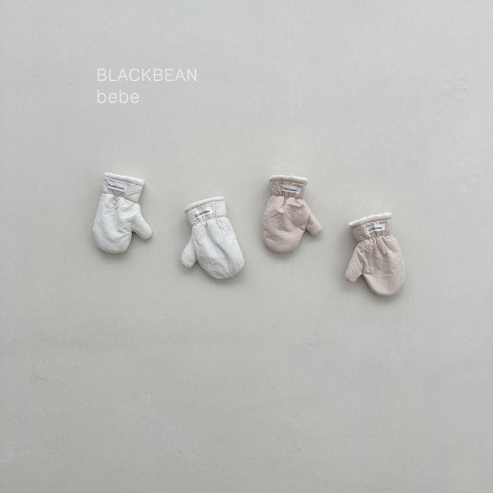 Black Bean - Korean Baby Fashion - #smilingbaby - Baba Bebe Padded Gloves