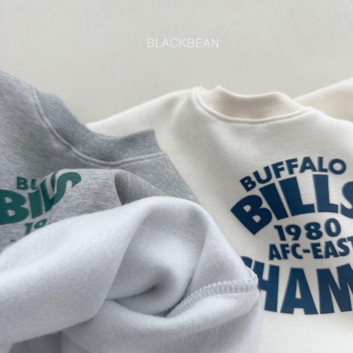 Black Bean - Korean Children Fashion - #Kfashion4kids - Bills Sweatshirt - 12