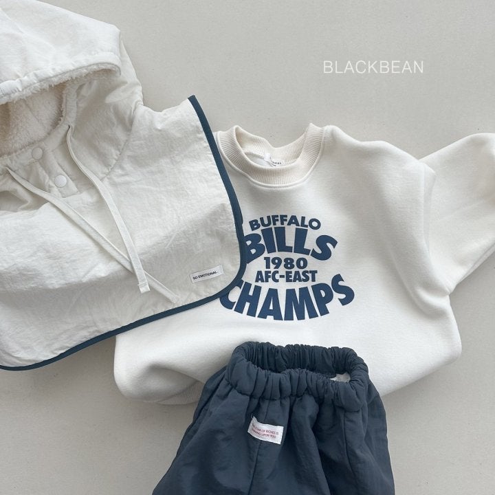 Black Bean - Korean Children Fashion - #childrensboutique - Bills Sweatshirt - 5