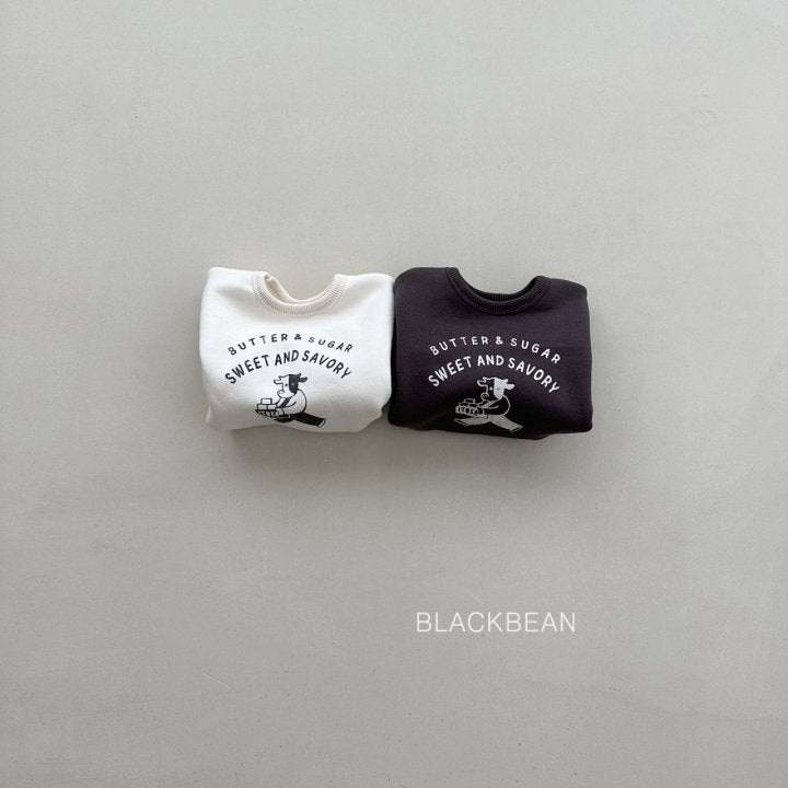 Black Bean - Korean Children Fashion - #childofig - Cow Tee - 4