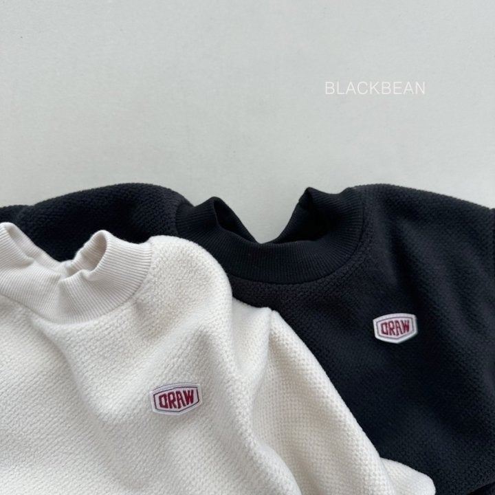 Black Bean - Korean Children Fashion - #designkidswear - Mockneck Sweatshirt - 12