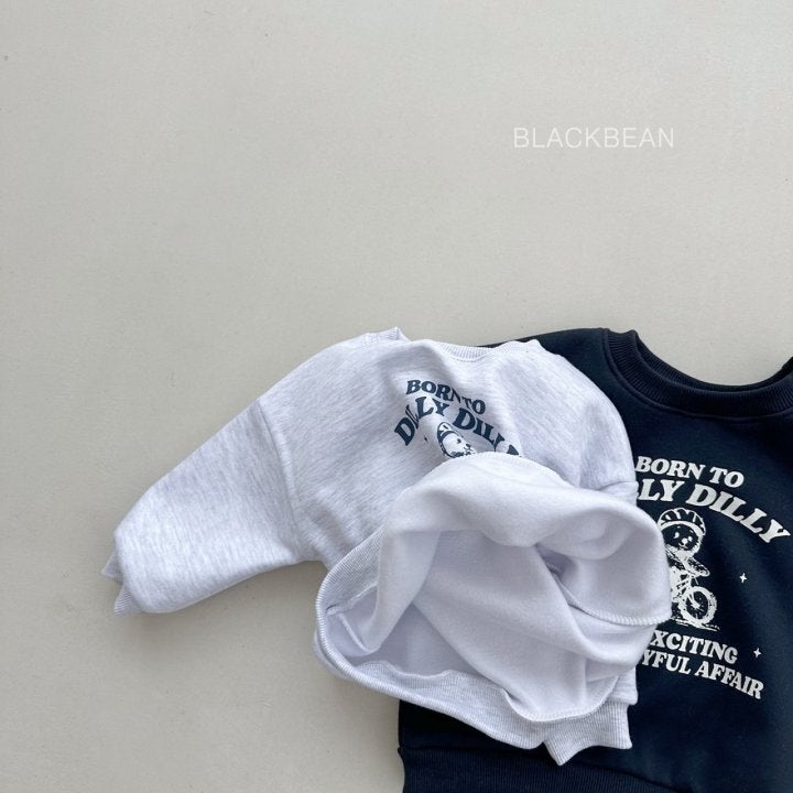 Black Bean - Korean Children Fashion - #designkidswear - Dilly Sweatshirt - 11