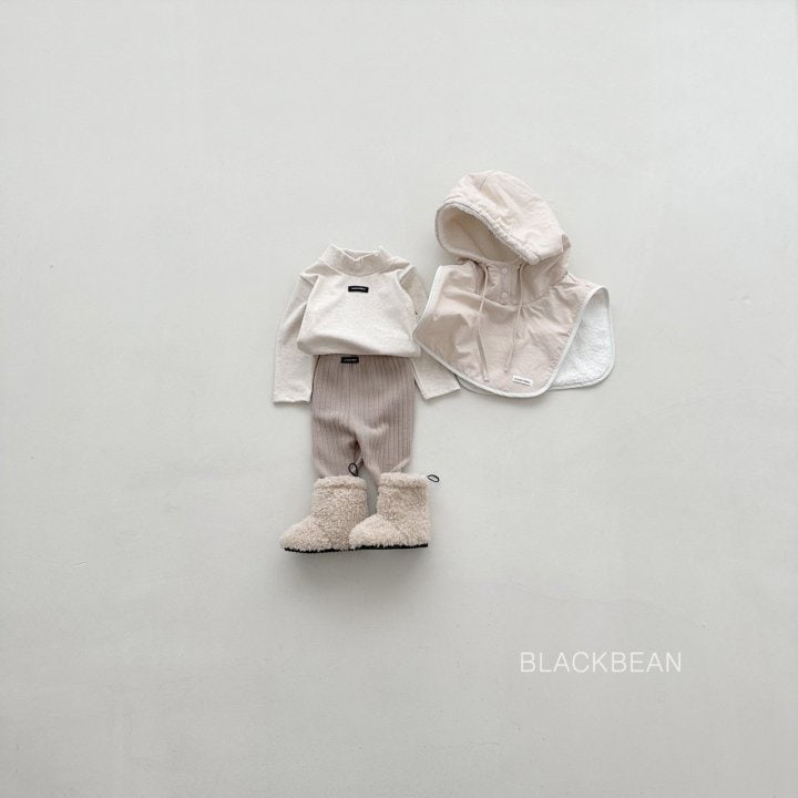 Black Bean - Korean Children Fashion - #discoveringself - Peach Turtleneck Tee - 5