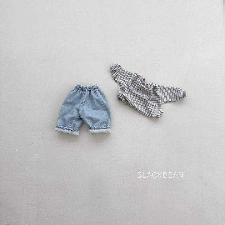 Black Bean - Korean Children Fashion - #discoveringself - Slope Pants - 4