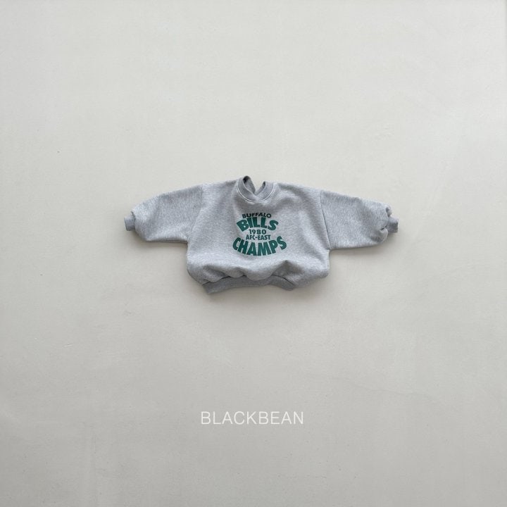 Black Bean - Korean Children Fashion - #kidsstore - Bills Sweatshirt - 10