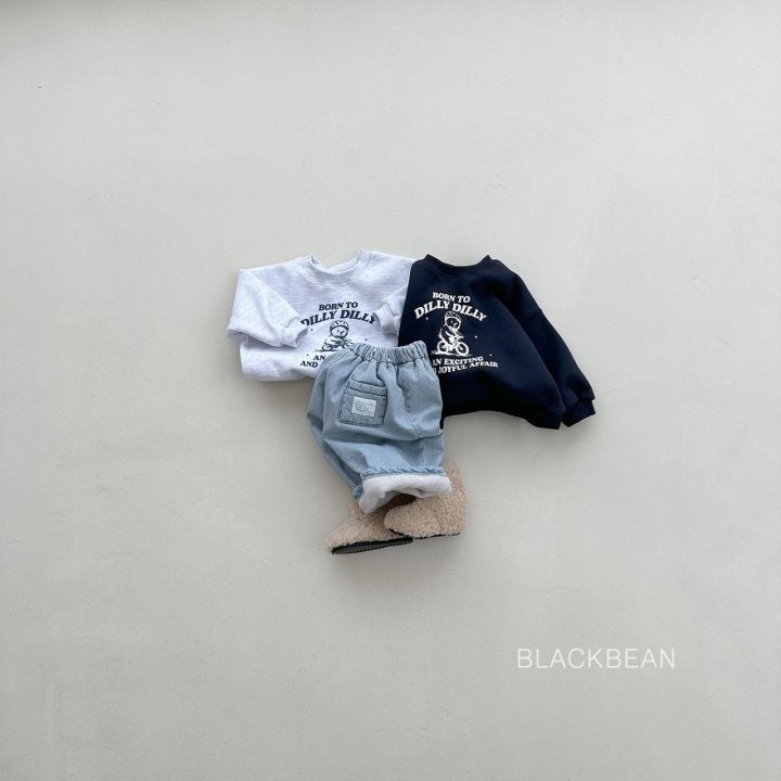 Black Bean - Korean Children Fashion - #littlefashionista - Dilly Sweatshirt - 2