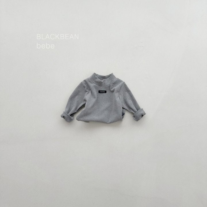 Black Bean - Korean Children Fashion - #littlefashionista - Peach Turtleneck Tee - 11