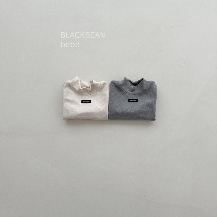 Black Bean - Korean Children Fashion - #magicofchildhood - Peach Turtleneck Tee - 12