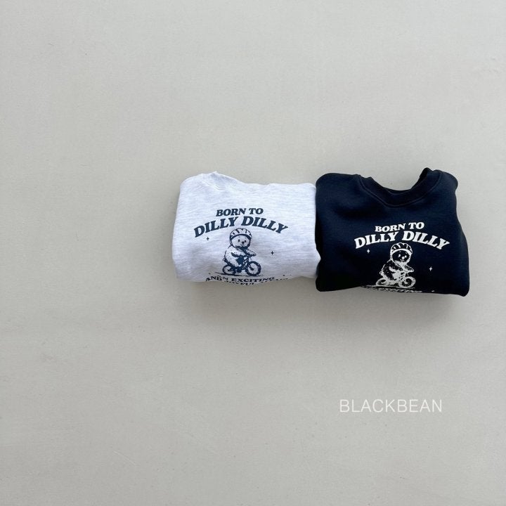 Black Bean - Korean Children Fashion - #magicofchildhood - Dilly Sweatshirt - 4