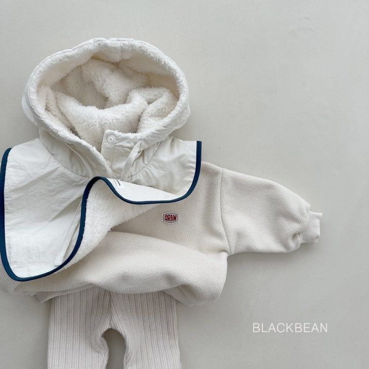 Black Bean - Korean Children Fashion - #minifashionista - Baba Padding Warmer - 6