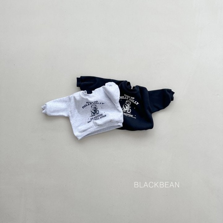 Black Bean - Korean Children Fashion - #stylishchildhood - Dilly Sweatshirt - 8