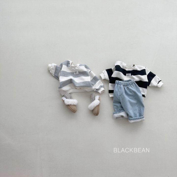 Black Bean - Korean Children Fashion - #toddlerclothing - Luxe Sweatshirt - 4