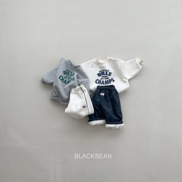 Black Bean - Korean Children Fashion - #stylishchildhood - Bills Sweatshirt - 3