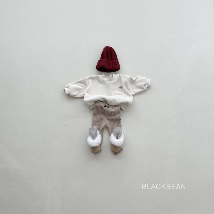 Black Bean - Korean Children Fashion - #todddlerfashion - Mockneck Sweatshirt - 7