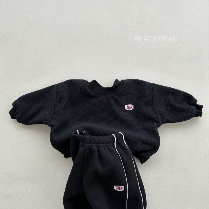 Black Bean - Korean Children Fashion - #toddlerclothing - Mockneck Sweatshirt - 8