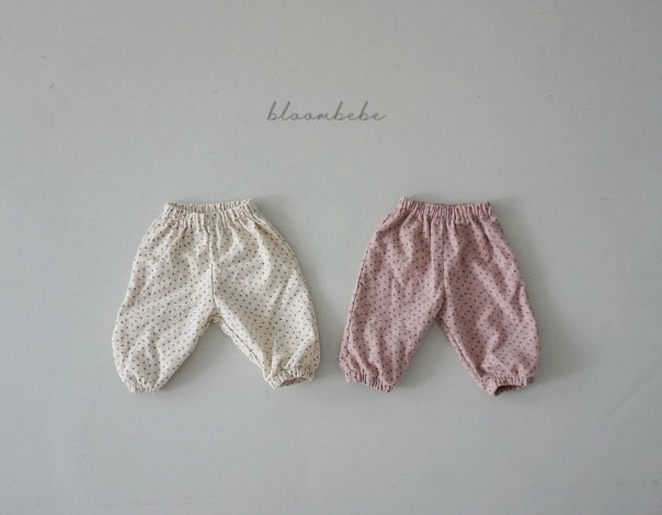 Bloombebe - Korean Baby Fashion - #babyboutique - Baby Brushed Pants (Floral)