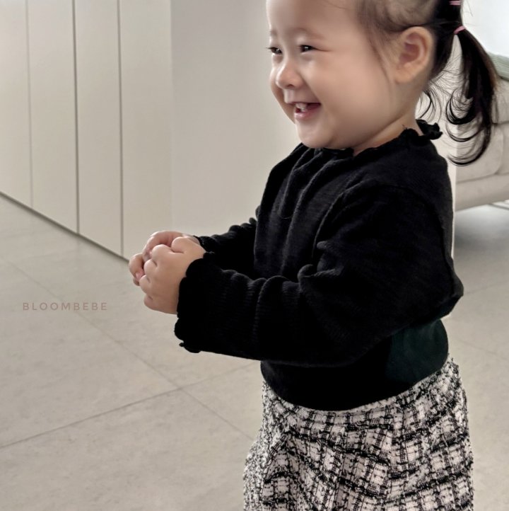 Bloombebe - Korean Baby Fashion - #babyboutiqueclothing - Bebe Wave Ribbed Tee - 11