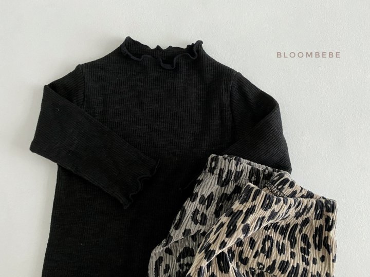 Bloombebe - Korean Baby Fashion - #babyclothing - Bebe Wave Ribbed Tee - 12