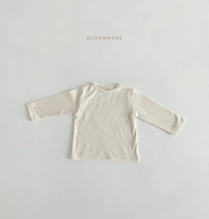 Bloombebe - Korean Baby Fashion - #babyfever - Bebe Basic Round Tee - 2