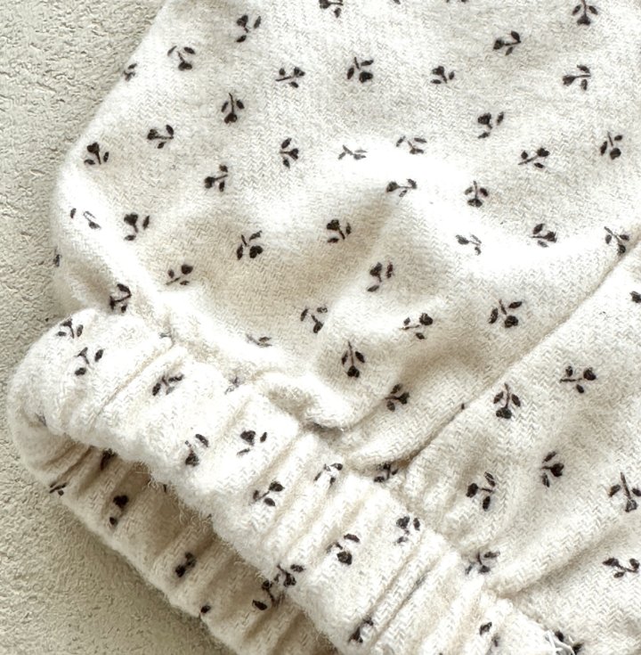 Bloombebe - Korean Baby Fashion - #babyoninstagram - Baby Brushed Pants (Floral) - 8