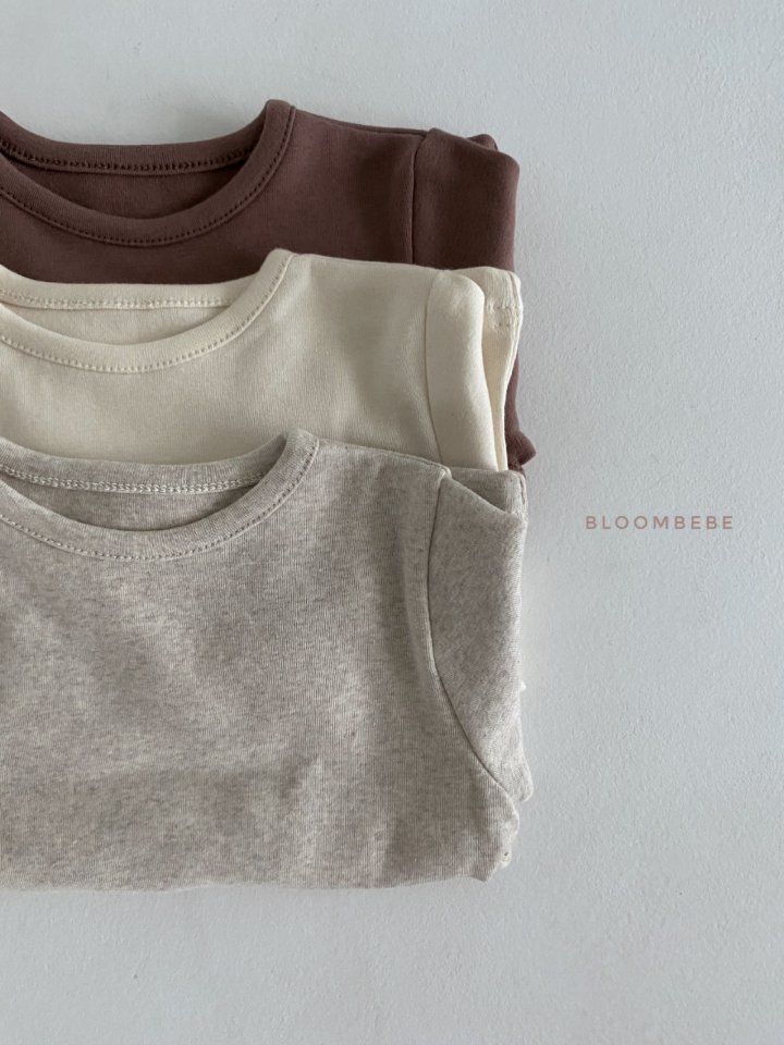 Bloombebe - Korean Baby Fashion - #babyootd - Bebe Basic Round Tee - 6