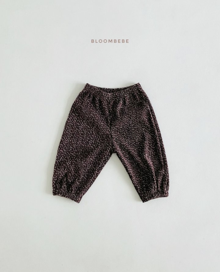 Bloombebe - Korean Baby Fashion - #babyoutfit - Baby Velvet Pleats Pants - 9